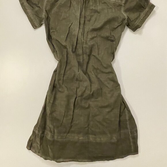 SANDWICH Muted Green Embroidery Dress - Picture 2 of 4